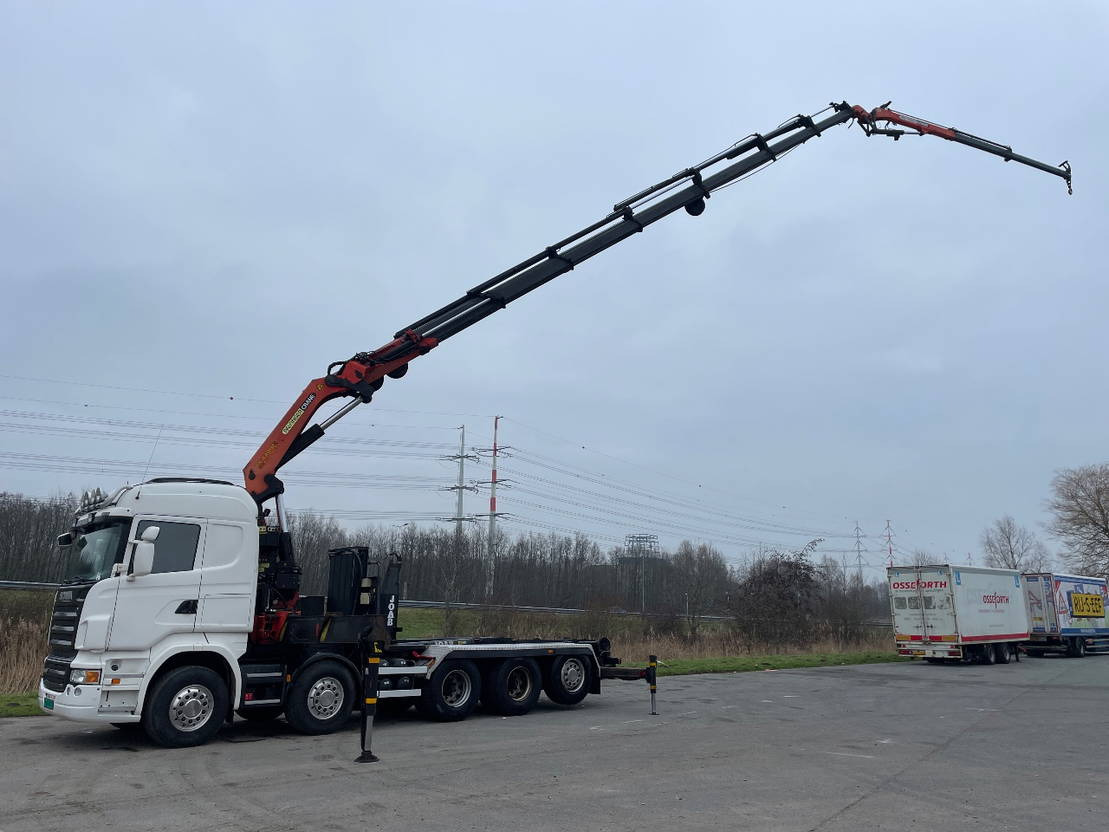 Scania R480 10x4 with Palfinger PK44002 with jib and hooklift - 起重车:图2 Scania R480 10x4 with Palfinger PK44002 with jib and hooklift - 起重车:图2