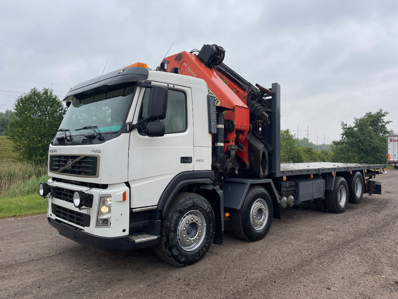 Volvo FM 12.420 with palfinger PK56002 with jib and winch, excellent condition - 起重车:图3 Volvo FM 12.420 with palfinger PK56002 with jib and winch, excellent condition - 起重车:图3