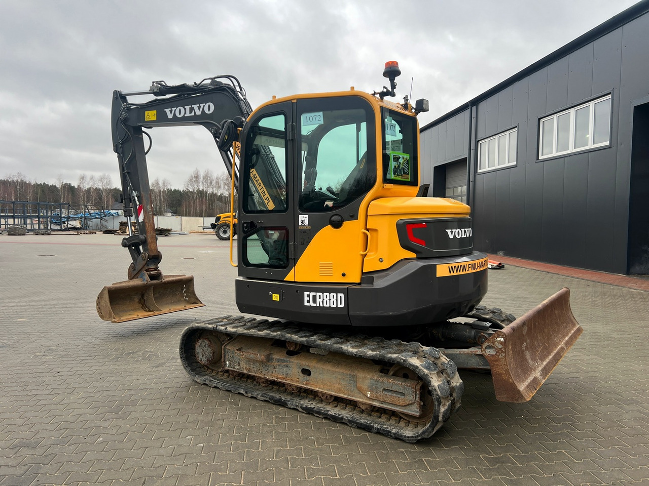 Volvo ECR88D - 履带式挖掘机:图3 Volvo ECR88D - 履带式挖掘机:图3