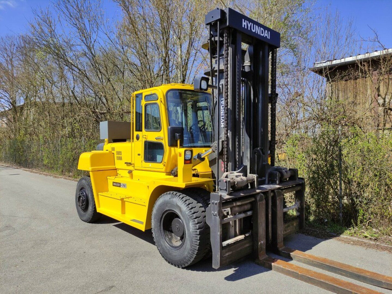 集装箱叉装车 Hyundai 160D-7E：图7