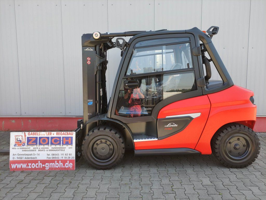 Linde H50D-01/600-120 *Containerfähig* - 柴油叉车:图1 Linde H50D-01/600-120 *Containerfähig* - 柴油叉车:图1