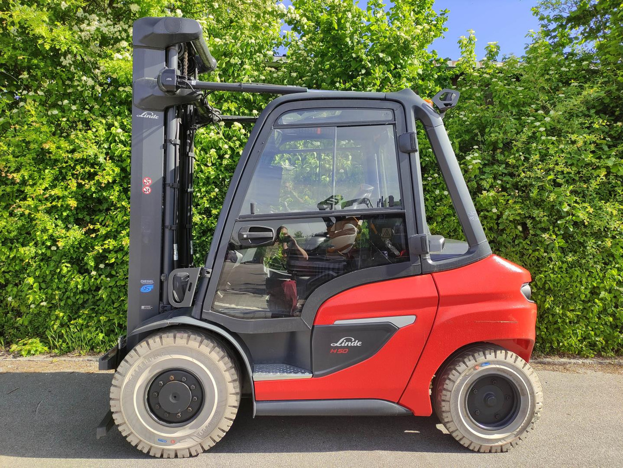 Linde H50D-1204 - 柴油叉车:图1 Linde H50D-1204 - 柴油叉车:图1
