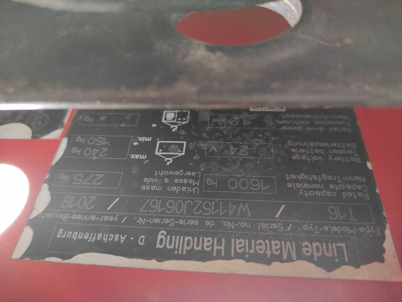 Linde T16-1152 - 码垛车:图5 Linde T16-1152 - 码垛车:图5