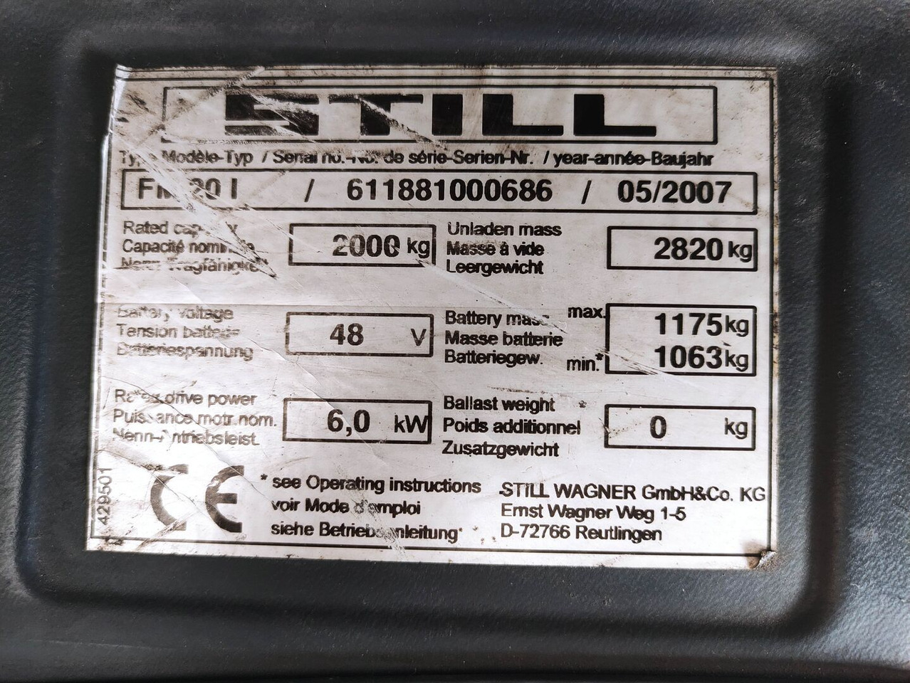 前移式叉车 Still FM20：图7