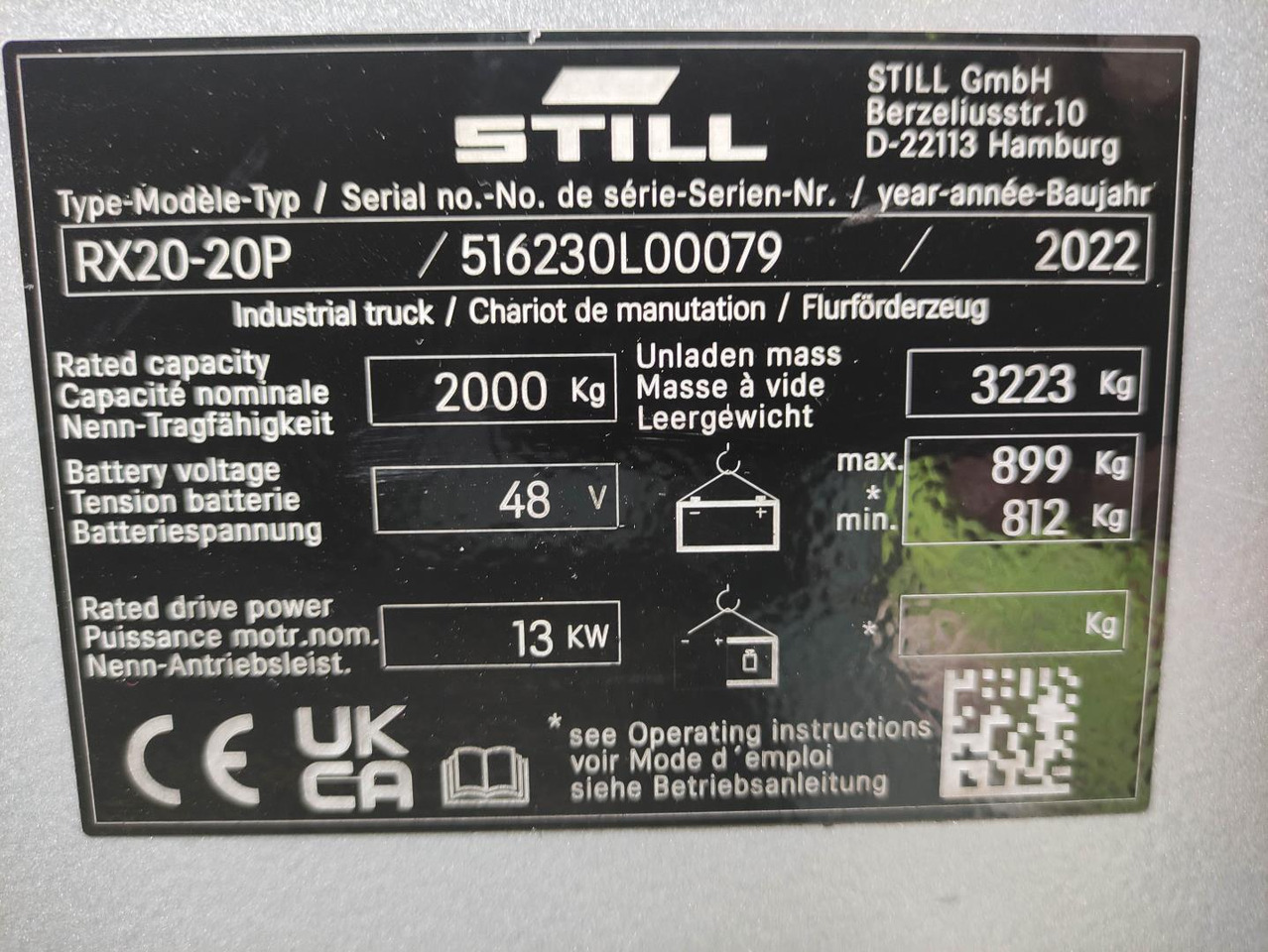 电动叉车 Still RX20-20 P：图6