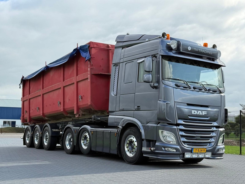 DAF XF 510 FTG HANDGESCHAKELD, COMPLEET, KIEPCHASSIS, 30FT CONTAINER. - 牵引车:图1 DAF XF 510 FTG HANDGESCHAKELD, COMPLEET, KIEPCHASSIS, 30FT CONTAINER. - 牵引车:图1