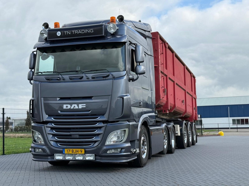 DAF XF 510 FTG HANDGESCHAKELD, COMPLEET, KIEPCHASSIS, 30FT CONTAINER. - 牵引车:图2 DAF XF 510 FTG HANDGESCHAKELD, COMPLEET, KIEPCHASSIS, 30FT CONTAINER. - 牵引车:图2