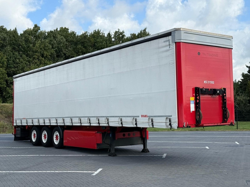 Kögel SN24 BLOKKEN BUMPER, SHOW, PALLETKIST, GESPOTEN WIELEN. - 侧帘半拖车:图1 Kögel SN24 BLOKKEN BUMPER, SHOW, PALLETKIST, GESPOTEN WIELEN. - 侧帘半拖车:图1