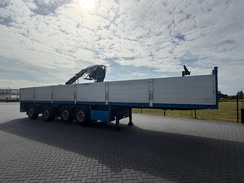 Pacton T4-001 STENENTRAILER, 4 ASSEN, KENNIS 14T/M, GOEDE CONDITIE. - 栏板式/ 平板半拖车:图3 Pacton T4-001 STENENTRAILER, 4 ASSEN, KENNIS 14T/M, GOEDE CONDITIE. - 栏板式/ 平板半拖车:图3