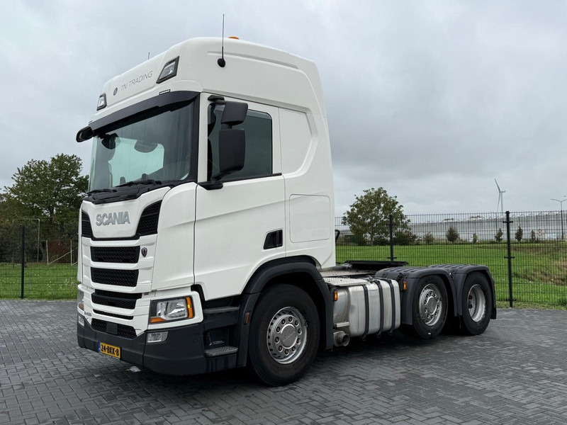 Scania R450 RETARDER, TWEE TANKS, GESTUURDE VOORLOPER, TOP! - 牵引车:图3 Scania R450 RETARDER, TWEE TANKS, GESTUURDE VOORLOPER, TOP! - 牵引车:图3