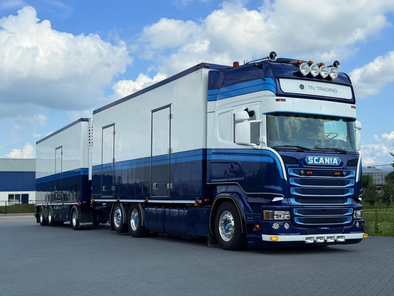 Scania R450 SHOW COMBI, SPECIAL INTERIOR, LIKE NEW, LOW MILEAGE. - 厢式卡车:图1 Scania R450 SHOW COMBI, SPECIAL INTERIOR, LIKE NEW, LOW MILEAGE. - 厢式卡车:图1