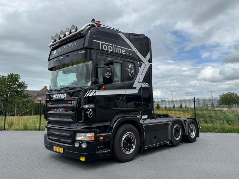 Scania R500 STEERING PUSHER, LEATHER, RETARDER, OPEN EXHAUST. - 牵引车:图2 Scania R500 STEERING PUSHER, LEATHER, RETARDER, OPEN EXHAUST. - 牵引车:图2