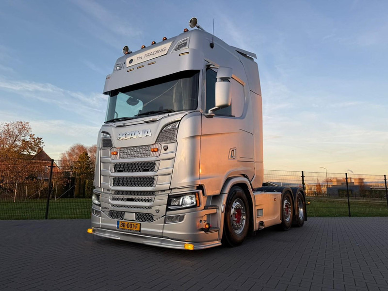 Scania S520 6X2/4, VOLLUCHT, LEER, RETARDER, PARK COOL, EURO 6D. - 牵引车:图4 Scania S520 6X2/4, VOLLUCHT, LEER, RETARDER, PARK COOL, EURO 6D. - 牵引车:图4