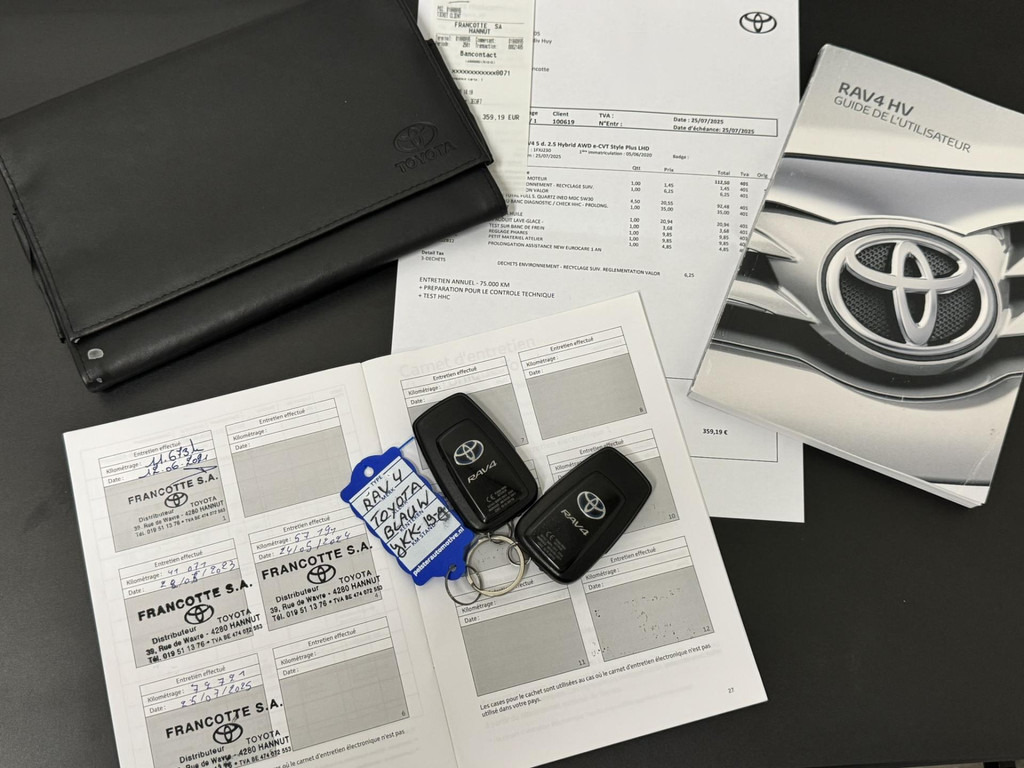 Toyota RAV4-2.5 Hybrid AWD Bi-Tone Adaptive cruise Climate control LED Apple / Android Draadloos telefoonladen Achteruitrijcamera - 越野车:图3 Toyota RAV4-2.5 Hybrid AWD Bi-Tone Adaptive cruise Climate control LED Apple / Android Draadloos telefoonladen Achteruitrijcamera - 越野车:图3