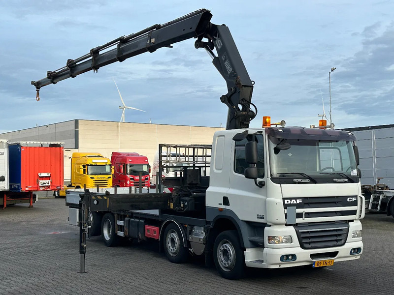 DAF CF 85.360 8x2*6 HIAB 42T/m Crane *NL-Truck* - 栏板式/ 平板卡车, 起重车:图5 DAF CF 85.360 8x2*6 HIAB 42T/m Crane *NL-Truck* - 栏板式/ 平板卡车, 起重车:图5