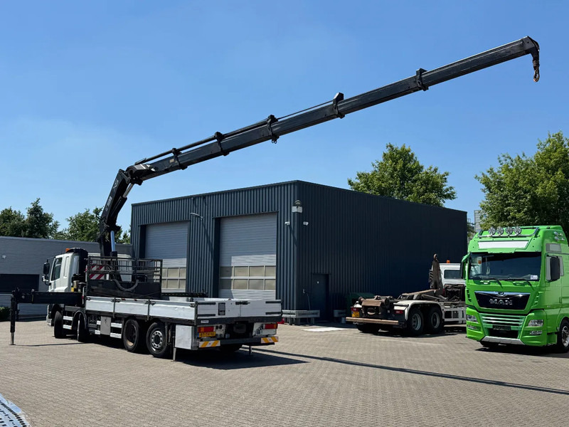 DAF CF 85.360 8x2*6 HIAB 42T/m Crane - 栏板式/ 平板卡车, 起重车:图2 DAF CF 85.360 8x2*6 HIAB 42T/m Crane - 栏板式/ 平板卡车, 起重车:图2