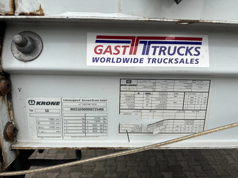 侧帘半拖车 Krone Schuifzeil -Dak Met Borden / BPW-Assen / Apk 07-2026!:图7 侧帘半拖车 Krone Schuifzeil -Dak Met Borden / BPW-Assen / Apk 07-2026!:图7