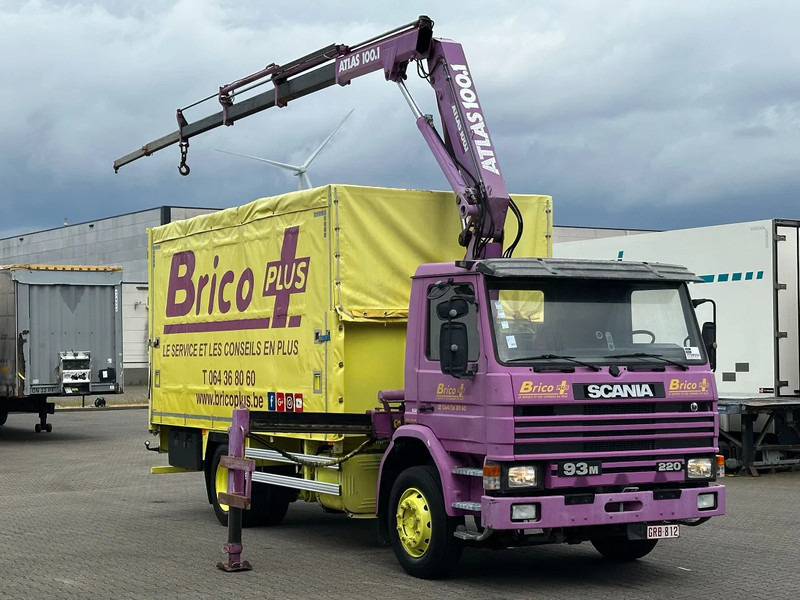 Scania 93M 220 4x2 Atlas 100.1 Crane / Manual / Euro 1 *TOP* - 起重车:图4 Scania 93M 220 4x2 Atlas 100.1 Crane / Manual / Euro 1 *TOP* - 起重车:图4