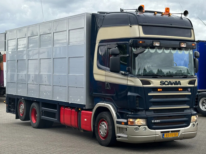 Scania R420 6x2 Topline / 3 Stock Animal Transport / Retarder / Euro 5 - 牲畜运输车:图2 Scania R420 6x2 Topline / 3 Stock Animal Transport / Retarder / Euro 5 - 牲畜运输车:图2