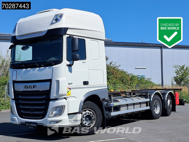 DAF XF 480 6X2 Automatic SSC FAN Retarder Lift+steering Axle Euro 6 - 集装箱运输车/ 可拆卸车身的卡车:图1 DAF XF 480 6X2 Automatic SSC FAN Retarder Lift+steering Axle Euro 6 - 集装箱运输车/ 可拆卸车身的卡车:图1