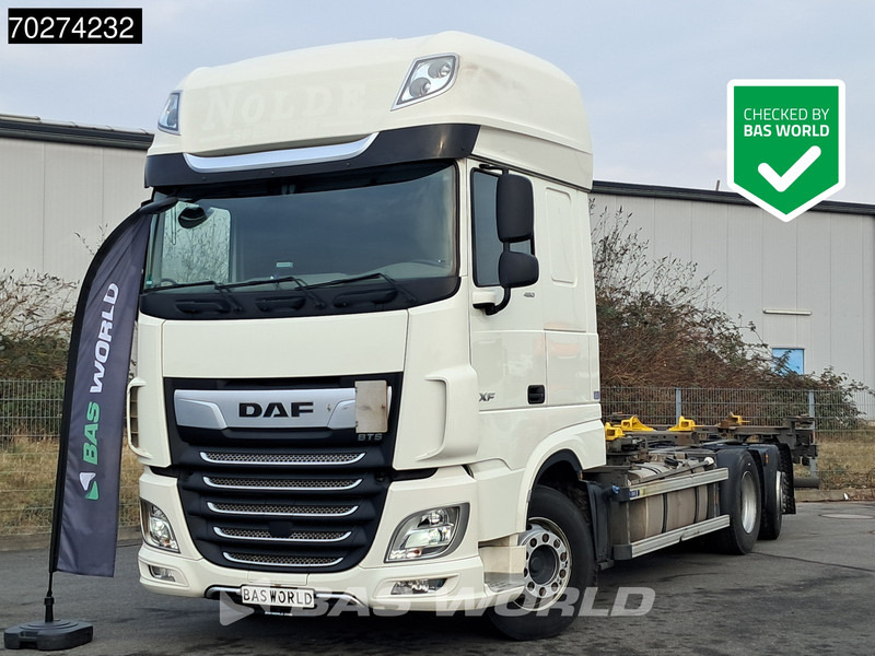 DAF XF 480 6X2 SSC FAN Retarder 2xTanks Lift-Lenkachse ACC LED Euro 6 - 集装箱运输车/ 可拆卸车身的卡车:图1 DAF XF 480 6X2 SSC FAN Retarder 2xTanks Lift-Lenkachse ACC LED Euro 6 - 集装箱运输车/ 可拆卸车身的卡车:图1