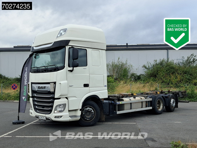 DAF XF 480 6X2 SSC FAN Retarder ACC Lift-Lenkachse LED Euro 6 - 集装箱运输车/ 可拆卸车身的卡车:图1 DAF XF 480 6X2 SSC FAN Retarder ACC Lift-Lenkachse LED Euro 6 - 集装箱运输车/ 可拆卸车身的卡车:图1
