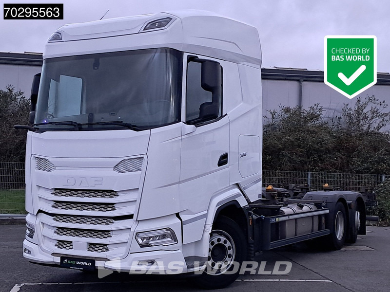DAF XG 480 6X2 BDF Lift+Steering Axle ACC Automatic 2 tanks Euro 6 - 集装箱运输车/ 可拆卸车身的卡车:图1 DAF XG 480 6X2 BDF Lift+Steering Axle ACC Automatic 2 tanks Euro 6 - 集装箱运输车/ 可拆卸车身的卡车:图1