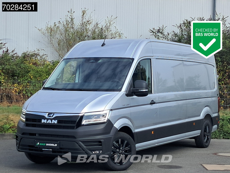 MAN TGE 3.180 Neu! Automatik 2025 model Facelift L4H3 ACC AHK LED Navi Kamera Euro6 L3H2 14m3 A/C Towbar - 无侧窗厢式货车:图1 MAN TGE 3.180 Neu! Automatik 2025 model Facelift L4H3 ACC AHK LED Navi Kamera Euro6 L3H2 14m3 A/C Towbar - 无侧窗厢式货车:图1