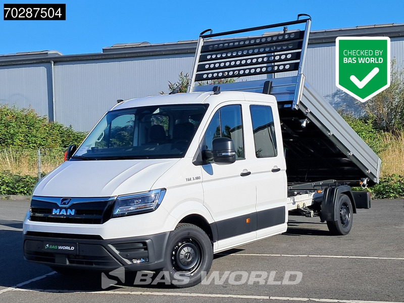 MAN TGE 3.180 Neu! Dreiseitenkipper Automatik 2025 Facelift 180PS AHK LED Klima Tempomat Navi ACC Euro6 Kieper 3m3 A/C Towbar Cruise control - 翻斗货车:图1 MAN TGE 3.180 Neu! Dreiseitenkipper Automatik 2025 Facelift 180PS AHK LED Klima Tempomat Navi ACC Euro6 Kieper 3m3 A/C Towbar Cruise control - 翻斗货车:图1