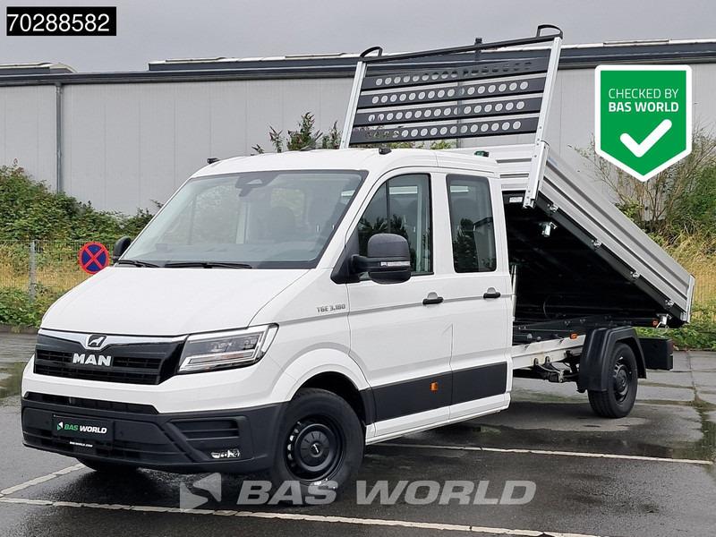 MAN TGE 3.180 Neu! Dreiseitenkipper Automatik 2025 Facelift 180PS AHK LED Klima Tempomat Navi ACC Euro6 Kieper 3m3 A/C Towbar - 翻斗货车:图1 MAN TGE 3.180 Neu! Dreiseitenkipper Automatik 2025 Facelift 180PS AHK LED Klima Tempomat Navi ACC Euro6 Kieper 3m3 A/C Towbar - 翻斗货车:图1