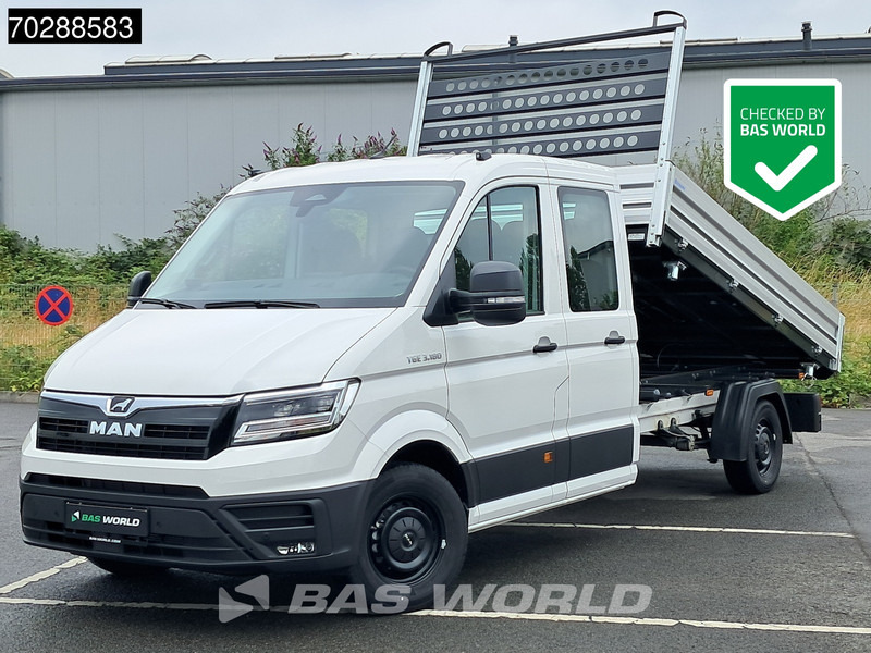 MAN TGE 3.180 Neu! Dreiseitenkipper Automatik 2025 Facelift 180PS AHK LED Klima Tempomat Navi ACC Euro6 Kieper 3m3 - 翻斗货车:图1 MAN TGE 3.180 Neu! Dreiseitenkipper Automatik 2025 Facelift 180PS AHK LED Klima Tempomat Navi ACC Euro6 Kieper 3m3 - 翻斗货车:图1