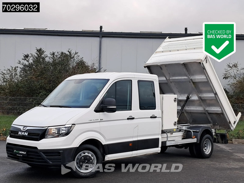MAN TGE 5.120 Doppel Kabine Kipper Doppelbereifung 3,5t AHK Klima Tempomat Kamera Euro6 A/C Towbar Cruise control - 翻斗货车:图1 MAN TGE 5.120 Doppel Kabine Kipper Doppelbereifung 3,5t AHK Klima Tempomat Kamera Euro6 A/C Towbar Cruise control - 翻斗货车:图1