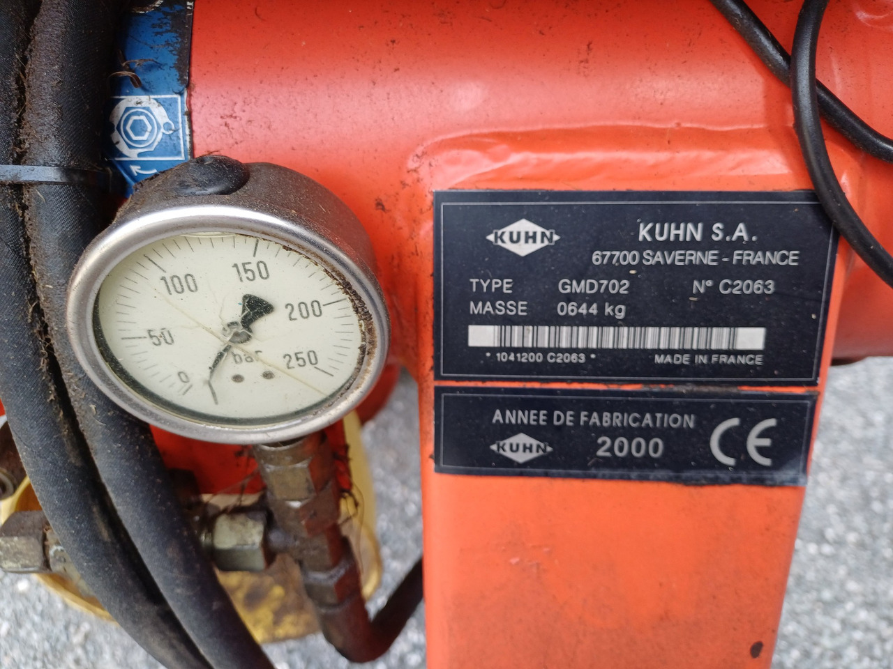 Kuhn GMD 702 (23145) - 割草机:图4 Kuhn GMD 702 (23145) - 割草机:图4