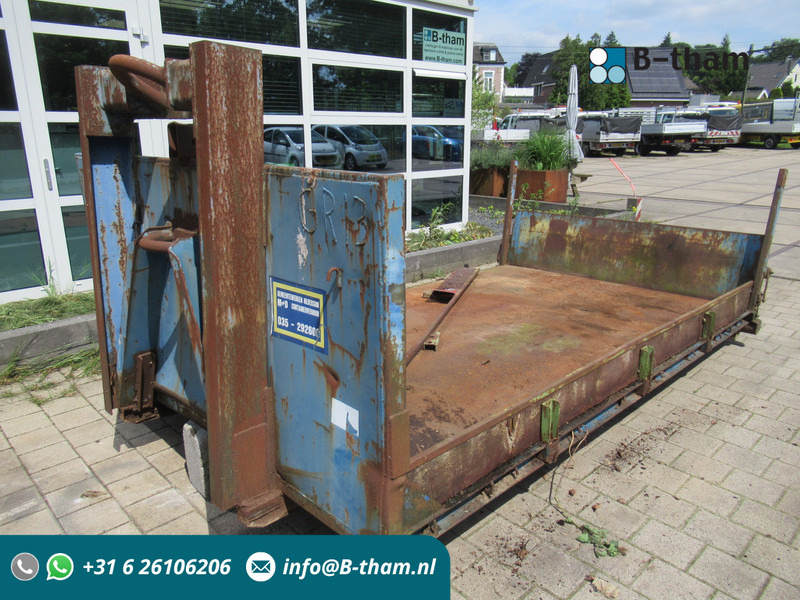 Leebur Haakarm Oprij-plateau 3,5 x 2 m. - 平板卡车车身:图1 Leebur Haakarm Oprij-plateau 3,5 x 2 m. - 平板卡车车身:图1