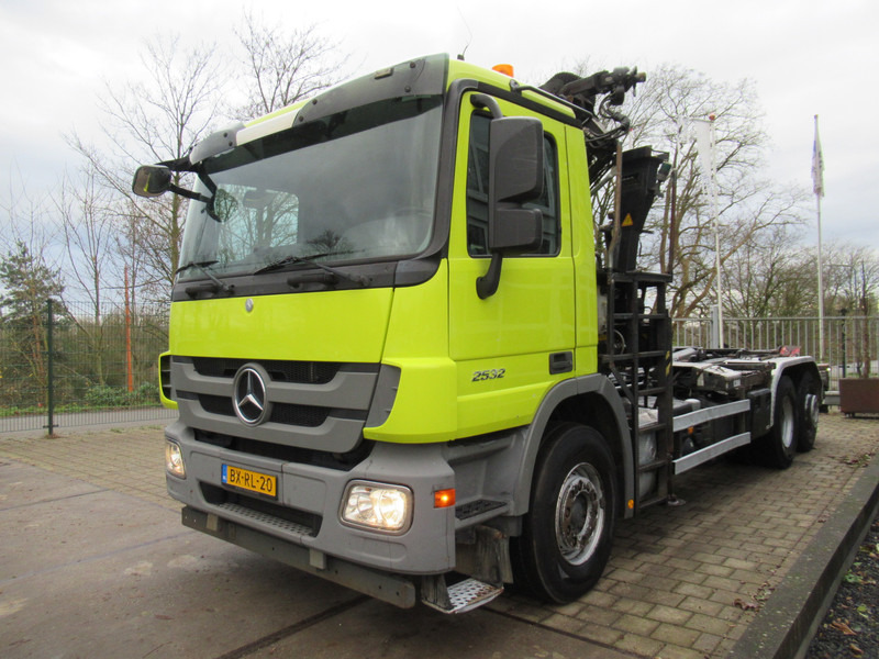Mercedes-Benz ACTROS 2532 6x2 Palift T20 + Palfinger PK18002-EH Haak - Kraan - 吊钩升降车, 起重车:图4 Mercedes-Benz ACTROS 2532 6x2 Palift T20 + Palfinger PK18002-EH Haak - Kraan - 吊钩升降车, 起重车:图4