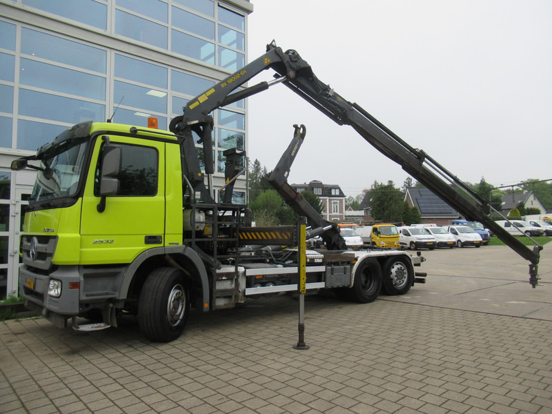 Mercedes-Benz Actros 2532 LTNLA 6X2 Hooklift + Crane, Haak - Kraan - 吊钩升降车, 起重车:图2 Mercedes-Benz Actros 2532 LTNLA 6X2 Hooklift + Crane, Haak - Kraan - 吊钩升降车, 起重车:图2