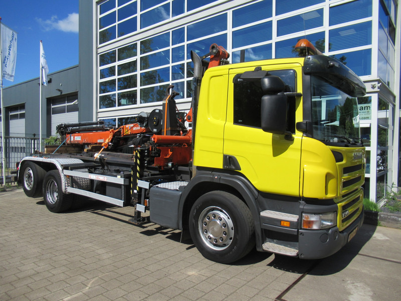 Scania P 340 B 6x2*4 VDL Haak - Kraan ATLAS 206.3E - 吊钩升降车, 起重车:图3 Scania P 340 B 6x2*4 VDL Haak - Kraan ATLAS 206.3E - 吊钩升降车, 起重车:图3