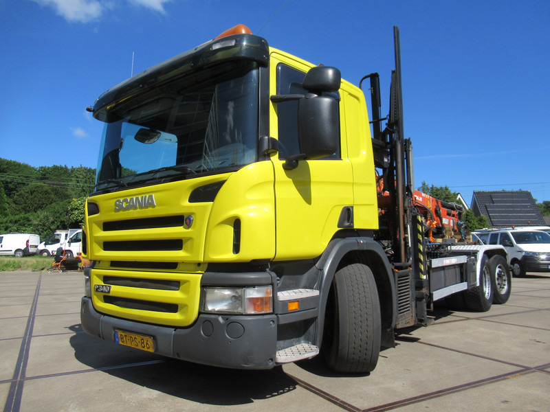 Scania P 340 B 6x2*4 VDL Haak - Kraan ATLAS 206.3E - 吊钩升降车, 起重车:图2 Scania P 340 B 6x2*4 VDL Haak - Kraan ATLAS 206.3E - 吊钩升降车, 起重车:图2