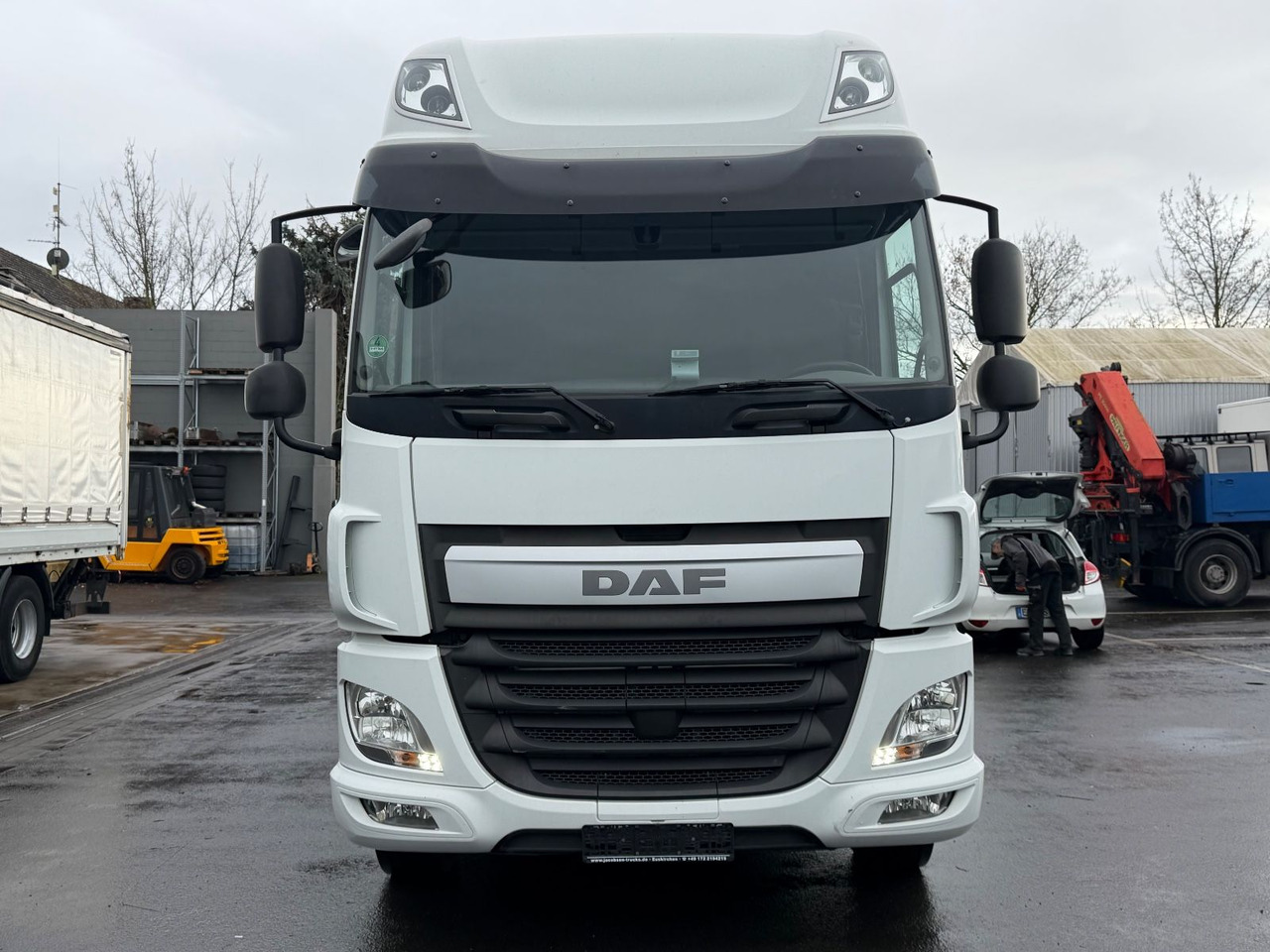 DAF CF 400FA Pritsche/Plane, Edscha, Retarder, Lbw - 侧帘卡车:图3 DAF CF 400FA Pritsche/Plane, Edscha, Retarder, Lbw - 侧帘卡车:图3