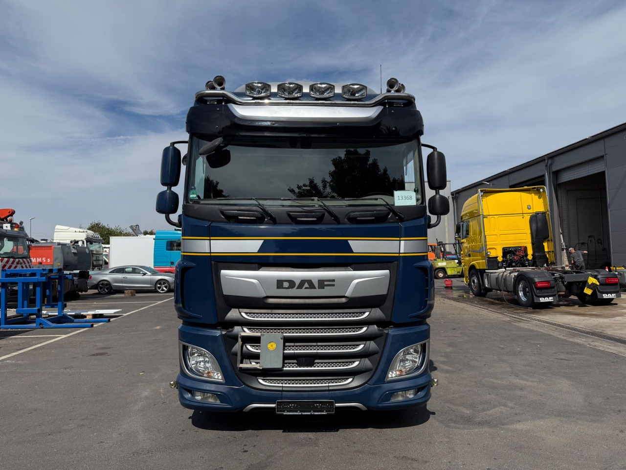 DAF XF430/Jumbo;Mega/Intarder/Standklima-Heizung/BDF - 集装箱运输车/ 可拆卸车身的卡车:图3 DAF XF430/Jumbo;Mega/Intarder/Standklima-Heizung/BDF - 集装箱运输车/ 可拆卸车身的卡车:图3