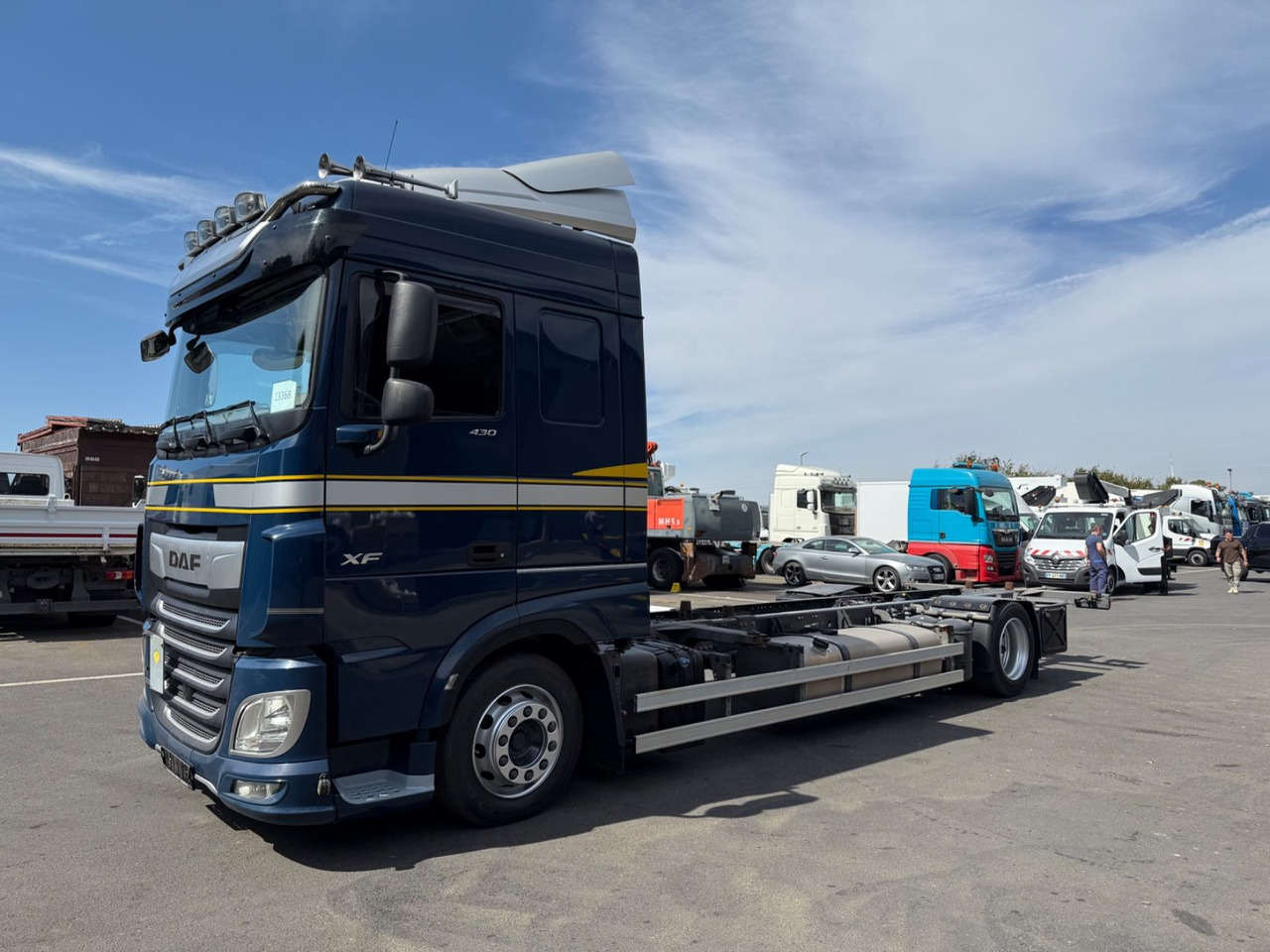 DAF XF430/Jumbo;Mega/Intarder/Standklima-Heizung/BDF - 集装箱运输车/ 可拆卸车身的卡车:图2 DAF XF430/Jumbo;Mega/Intarder/Standklima-Heizung/BDF - 集装箱运输车/ 可拆卸车身的卡车:图2