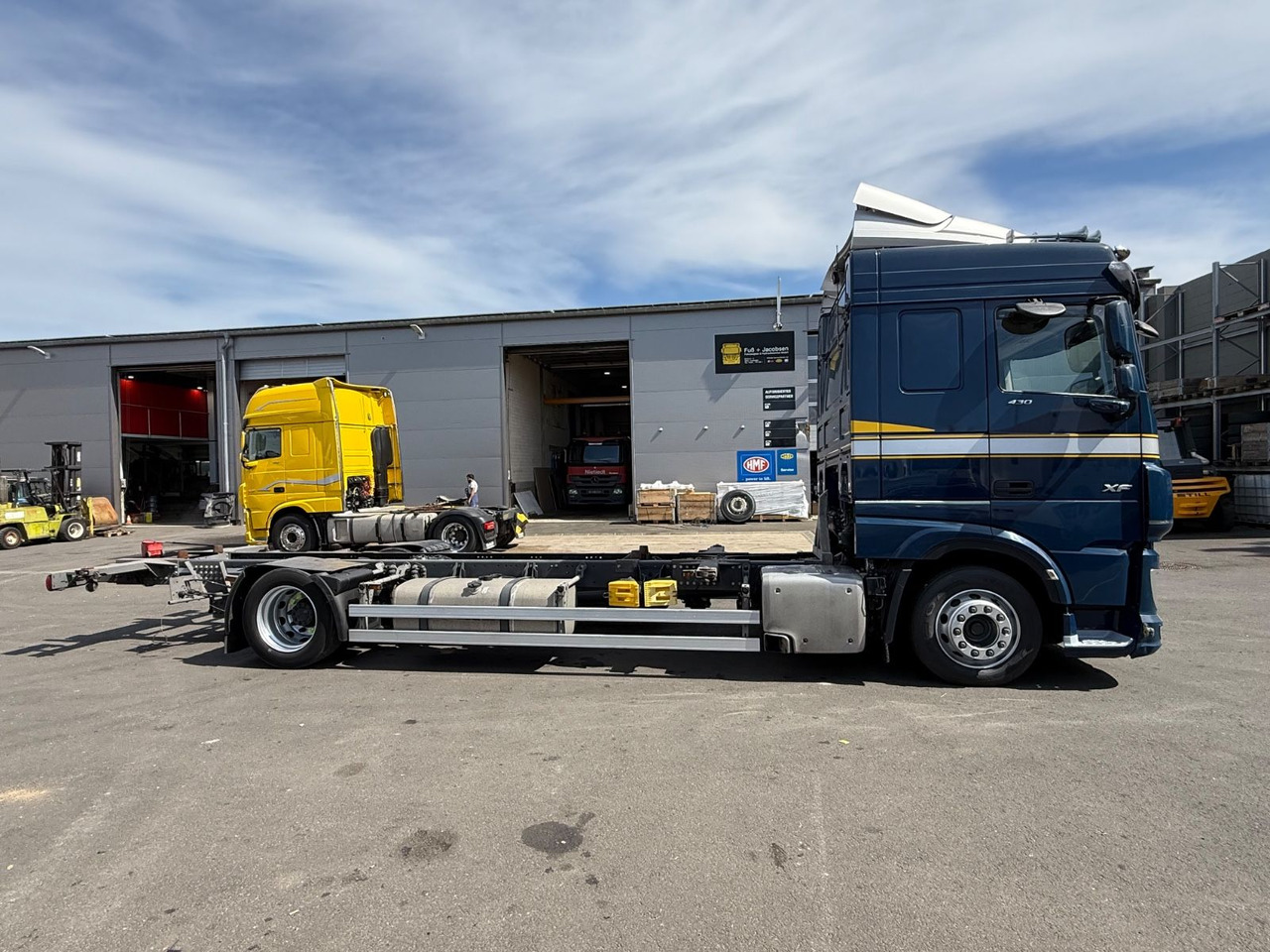 DAF XF430/Jumbo;Mega/Intarder/Standklima-Heizung/BDF - 集装箱运输车/ 可拆卸车身的卡车:图4 DAF XF430/Jumbo;Mega/Intarder/Standklima-Heizung/BDF - 集装箱运输车/ 可拆卸车身的卡车:图4