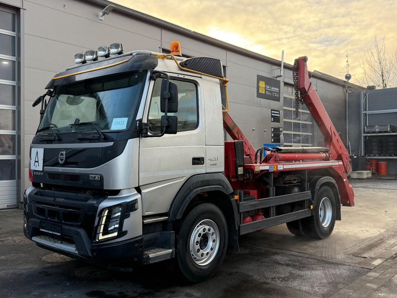 Volvo FMX 420 + Meiller AK 12 MT, Klima, Ahk, E6 - 翻斗车:图1 Volvo FMX 420 + Meiller AK 12 MT, Klima, Ahk, E6 - 翻斗车:图1