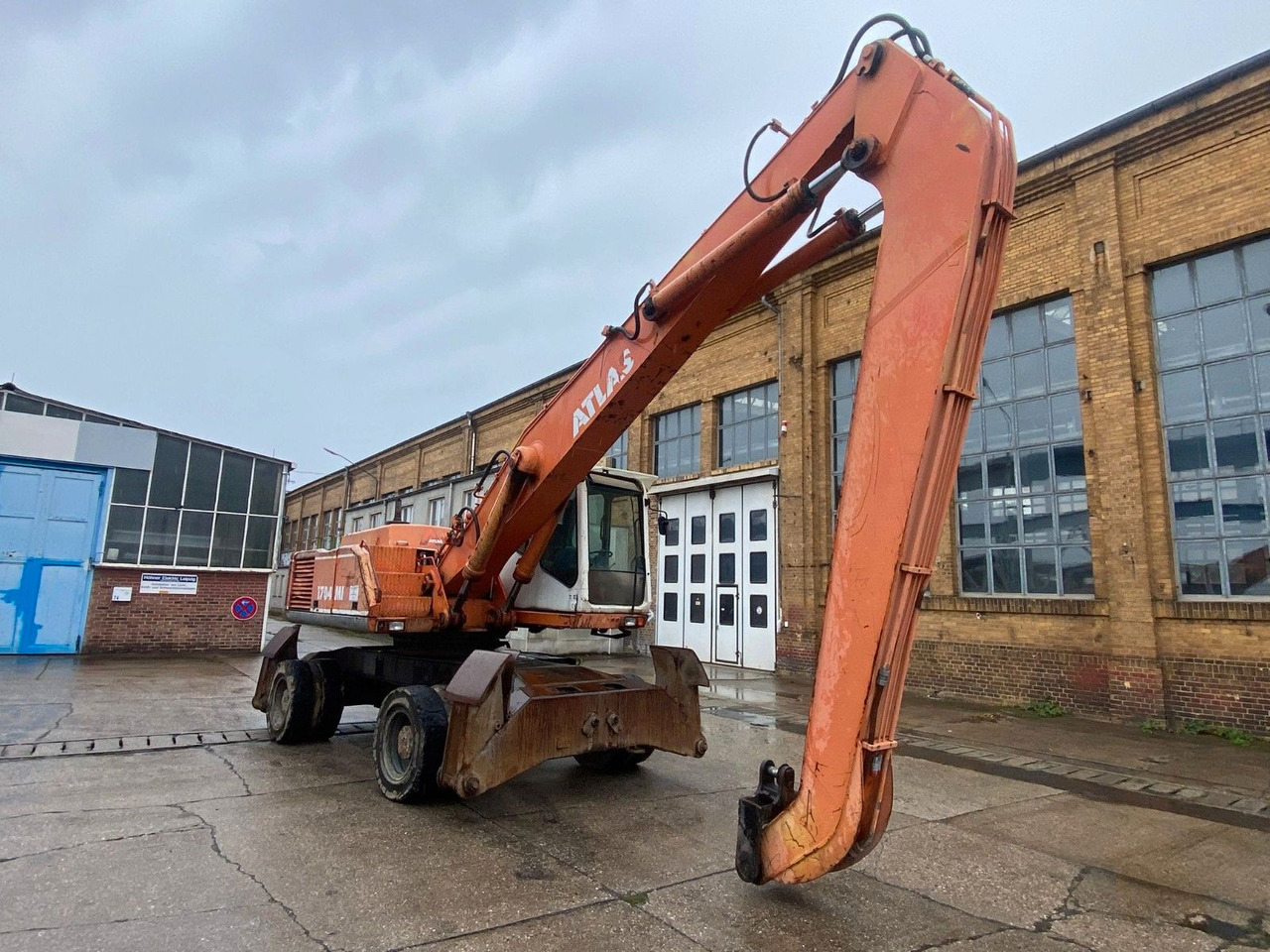 Atlas 1704 MI mit Greifer Umschlagbagger Lang - 轮式挖掘机:图3 Atlas 1704 MI mit Greifer Umschlagbagger Lang - 轮式挖掘机:图3