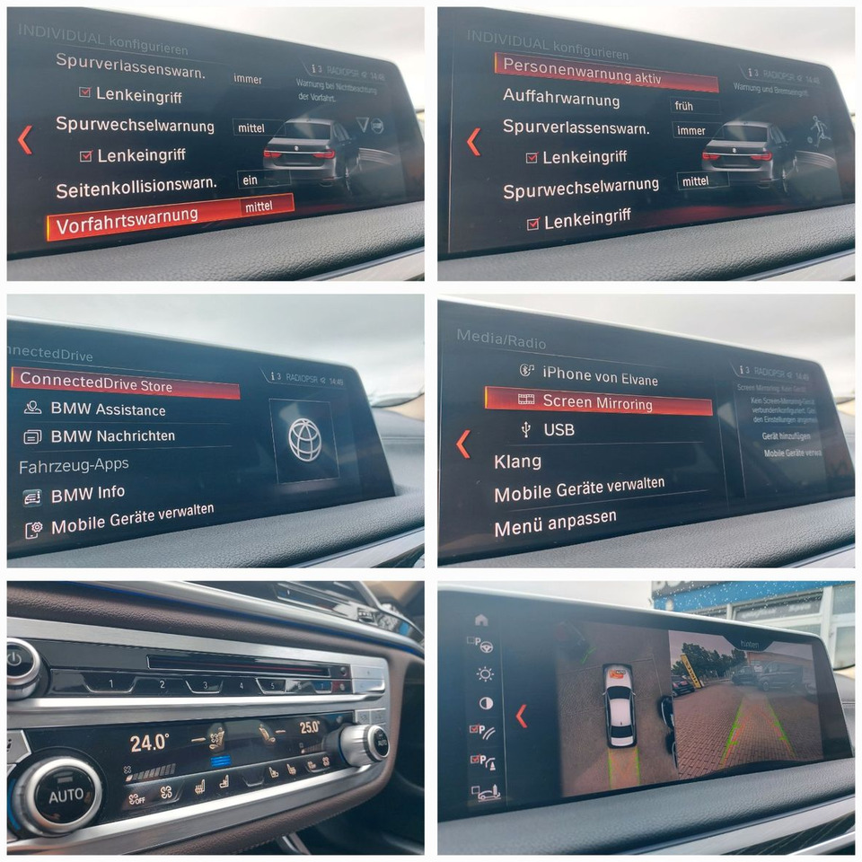 轿车 BMW 740 Baureihe 7 Lim 740 d xDrive Glasdach ACC：图14