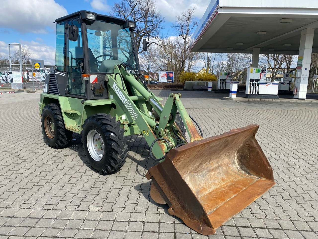 Kramer KRAMER Allrad 420 GABEL + SCHAUFEL - 轮式装载机:图2 Kramer KRAMER Allrad 420 GABEL + SCHAUFEL - 轮式装载机:图2