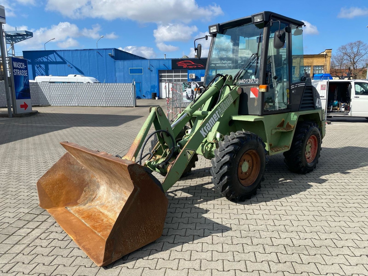 Kramer KRAMER Allrad 420 GABEL + SCHAUFEL - 轮式装载机:图1 Kramer KRAMER Allrad 420 GABEL + SCHAUFEL - 轮式装载机:图1