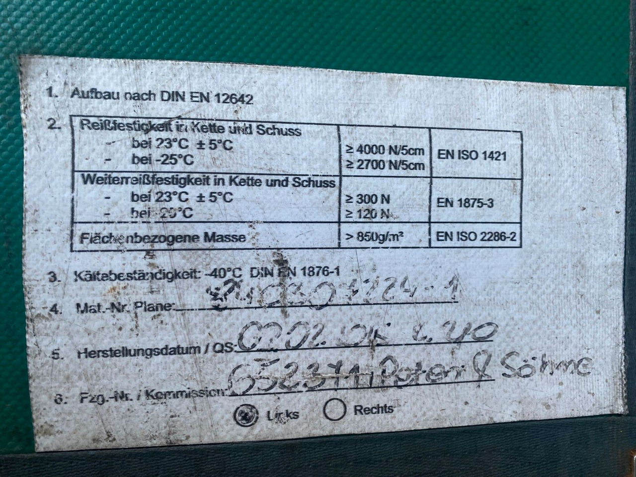 Krone WP 7.7. LS5-CS Wechselbrücke 7,82m - 集装箱运输车/ 可拆卸车身的半拖车:图5 Krone WP 7.7. LS5-CS Wechselbrücke 7,82m - 集装箱运输车/ 可拆卸车身的半拖车:图5