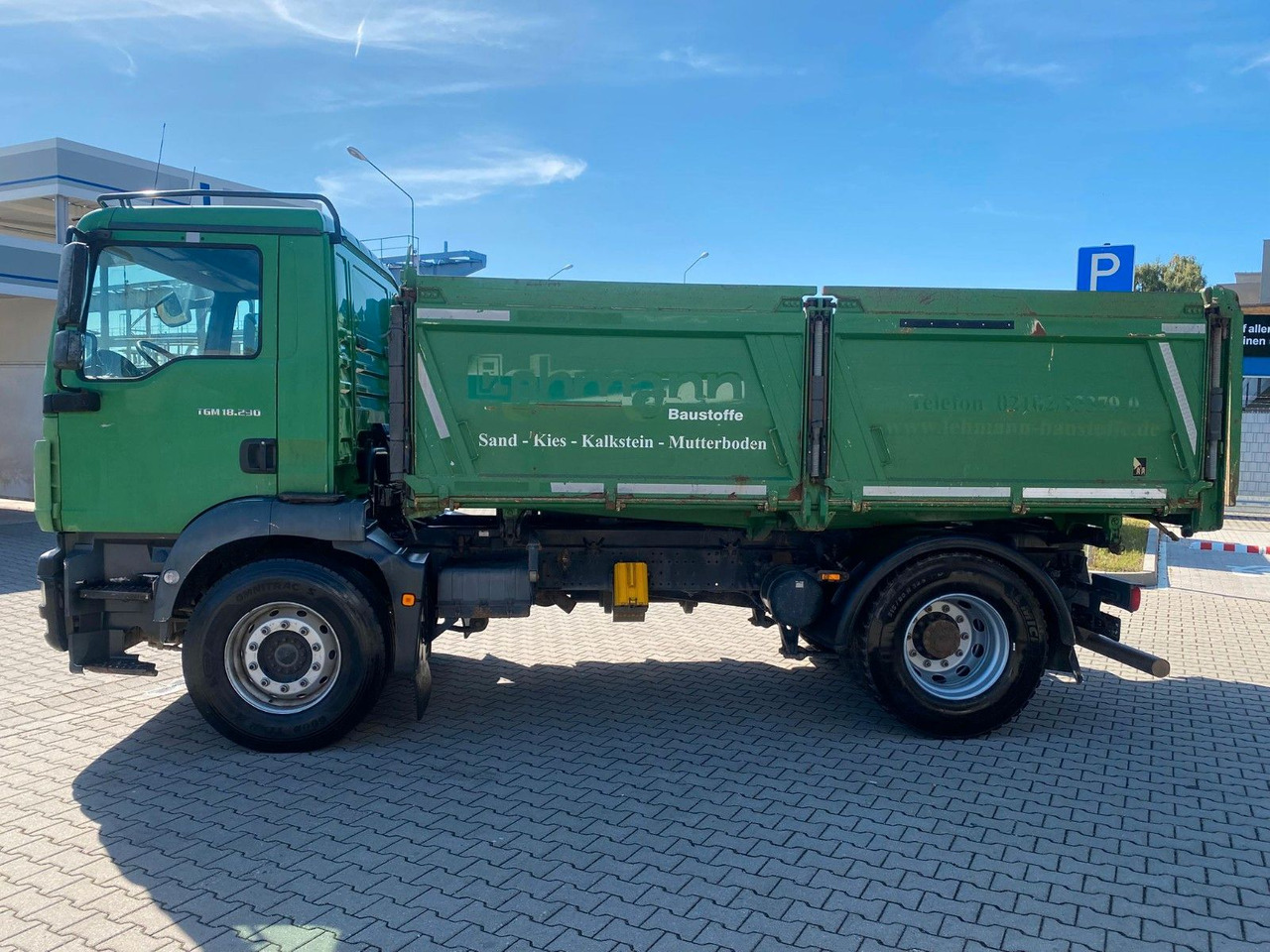 MAN TGM 18.290  4X4 ALLRAD KLIMA DREISEITENKIPPER 租赁 MAN TGM 18.290  4X4 ALLRAD KLIMA DREISEITENKIPPER：图14