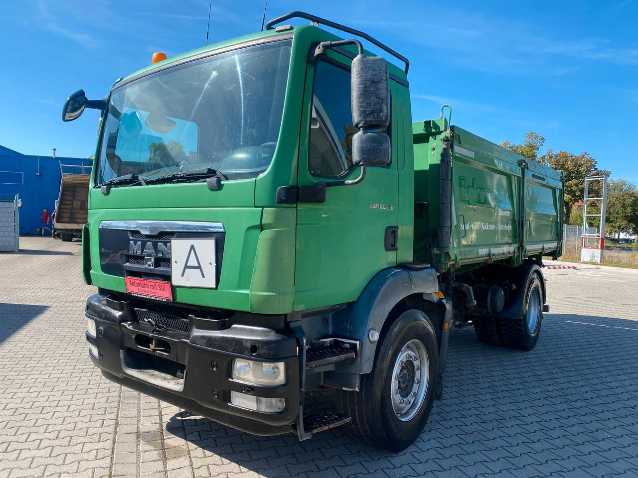 MAN TGM 18.290  4X4 ALLRAD KLIMA DREISEITENKIPPER 租赁 MAN TGM 18.290  4X4 ALLRAD KLIMA DREISEITENKIPPER：图22